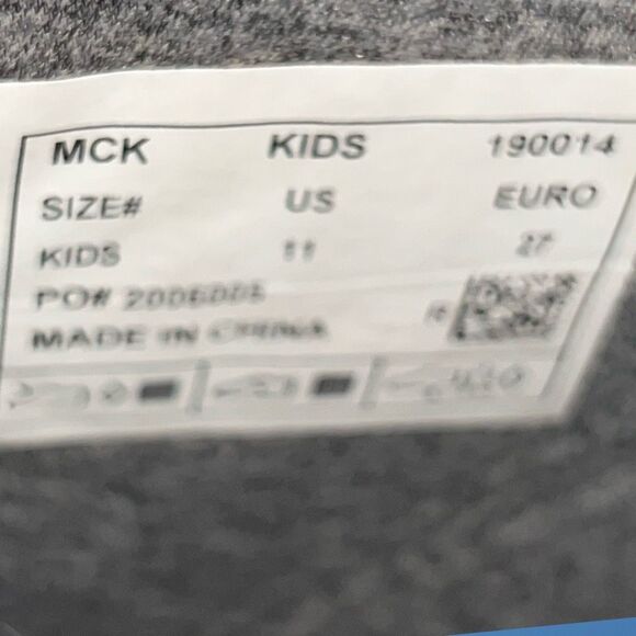 Toddler MCIKCC Black Rubber Rain Snow Classic Pull On Wellies Boot Size 11 - Picture 7 of 7